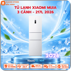Tủ lạnh 3 cánh Xiaomi Mijia 271L BCD-271WTMP – Kết nối app, làm lạnh nhanh