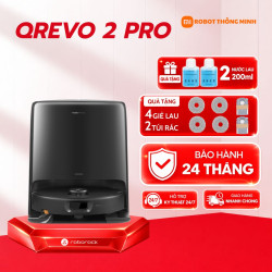 Robot húi bụi lau nhà Roborock Qrevo 2 Pro