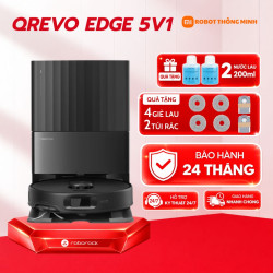 Robot hút bụi lau nhà Roborock Q revo Edge 5V1 – Lực hút 18.500Pa