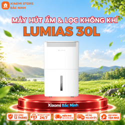Máy hút ẩm kiêm lọc không khí 30L Lumias D6S-30L