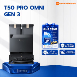 Robot hút bụi lau nhà Ecovacs Deebot T50 Pro Omni Gen 3