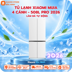 Tủ Lạnh Xiaomi 508L Pro 2026 Làm Đá Tự Động
