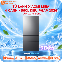 Tủ Lạnh Xiaomi Mija 560L Kiểu Pháp 2026 , Làm Lạnh Kép , Làm Đá Tự Động