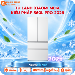Tủ Lạnh Xiaomi Mija Pro 560L Kiểu Pháp 2026 - Làm Lạnh Kép