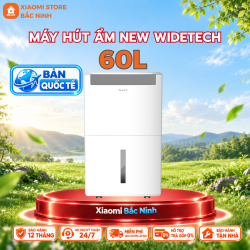 Máy hút ẩm không khí thông minh NEW WIDETECH 60L - Bản Quốc Tế