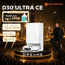  Robot hút bụi lau nhà Dreame D30 Ultra CE