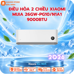 Điều hòa 2 chiều Xiaomi Mijia 26GW-PG10/N1A1 1HP 2026
