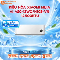 Điều hòa 1 chiều Xiaomi Mijia Inverter AI ASC-12WO/N1C5-VN 1.5HP / 12.500BTU – Bản Quốc Tế
