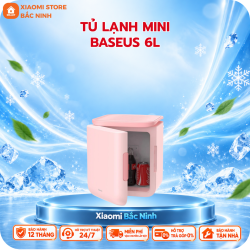 Tủ lạnh mini Baseus Igloo Mini Fridge for Students (6L, 220V, làm mát và giữ ấm)