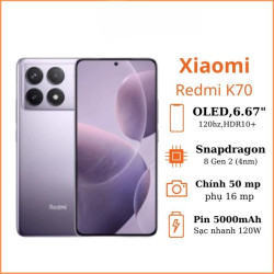 Điện thoại Xiaomi Redmi K70 (Snapdragon 8 Gen 2)