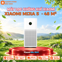 Máy lọc không khí Xiaomi Mijia 5, loại bỏ formaldehyde, thanh lọc không khí với ion âm