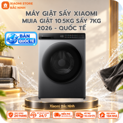 Máy giặt Xiaomi Mijia Front Load Washer Dryer giặt 10,5kg sấy 7kg – Bản Quốc Tế