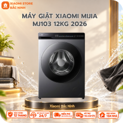 Máy giặt sấy Xiaomi Mijia MJ102 Pro XHQG120MJ102 giặt 12kg, sấy 9kg - Công nghệ Oxy xanh khử khuẩn, 26 chương trình giặt sấy