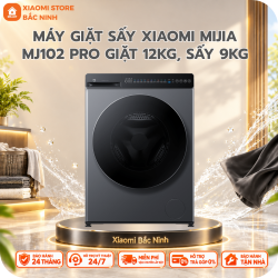 Máy giặt sấy Xiaomi Mijia MJ102 Pro XHQG120MJ102 giặt 12kg, sấy 9kg - Công nghệ Oxy xanh khử khuẩn, 26 chương trình giặt sấy