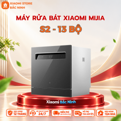 Máy rửa bát, rửa chén âm tường thông minh Mijia 13 bộ S2 – Động cơ 4500Pa, rửa sấy nhiệt độ cao