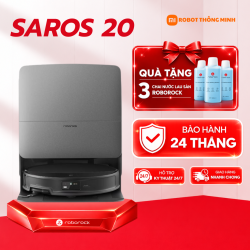 Robot húi bụi lau nhà Roborock Saros 20