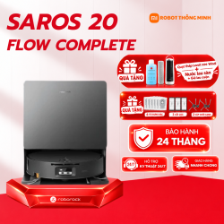 Robot Hút Bụi Lau Nhà  Roborock Saros 20 Flow Complete