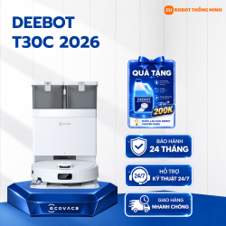 Robot hút bụi lau nhà Ecovacs Deebot T30C 2026 