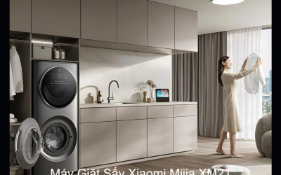 Đánh giá Máy Giặt Sấy 2 Tầng  Xiaomi Mijia XM21 : Giải pháp tiết kiệm không gian cho việc giặt và sấy