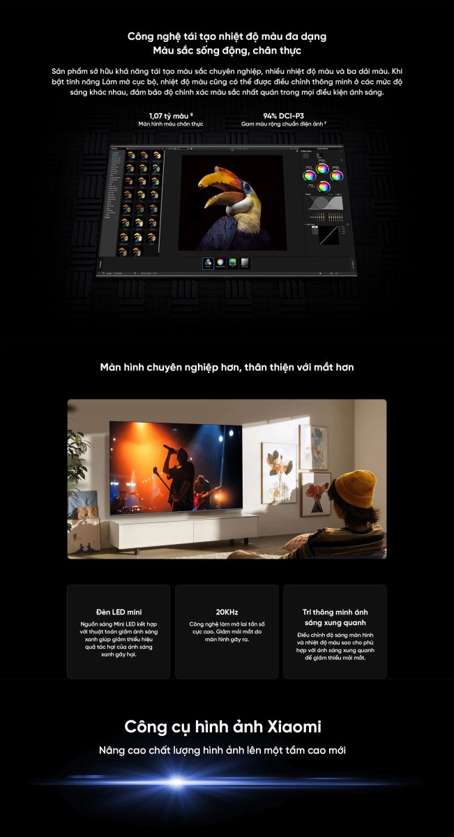 Xiaomi TV S Mini LED 98 inch 2026 hình 4