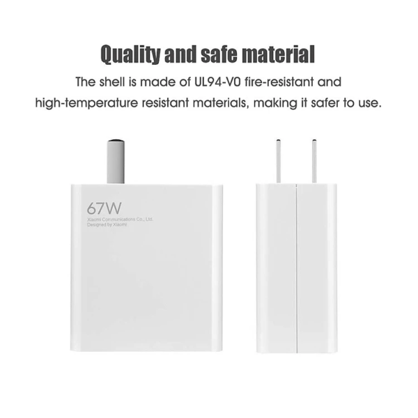 Bộ Sạc Nhanh Xiaomi 67W Kèm Cáp Sạc - Hình ảnh 3