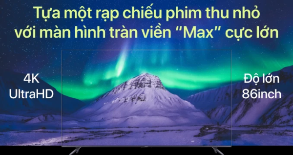 Tivi Xiaomi Smart Display Max 86 inch – Bản quốc tế, Màn hình 4K tràn viền - Hình ảnh 14