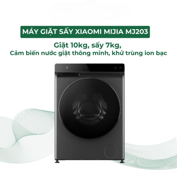 Máy giặt sấy xiaomi MJ203 newmode (giặt 10kg sấy 7kg)