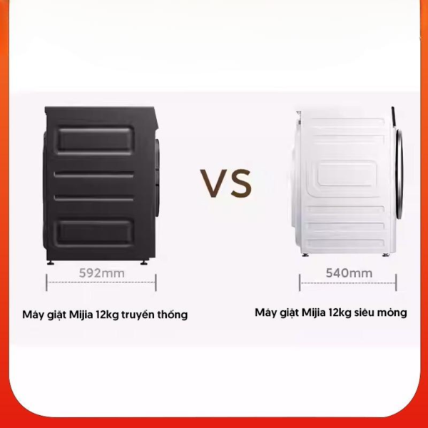 Máy giặt 12kg Xiaomi Mijia MJ301 Ultra Clean Pro – Động cơ truyền động trực tiếp DD, khử trùng 99,99%, kết nối thông minh - Hình ảnh 7