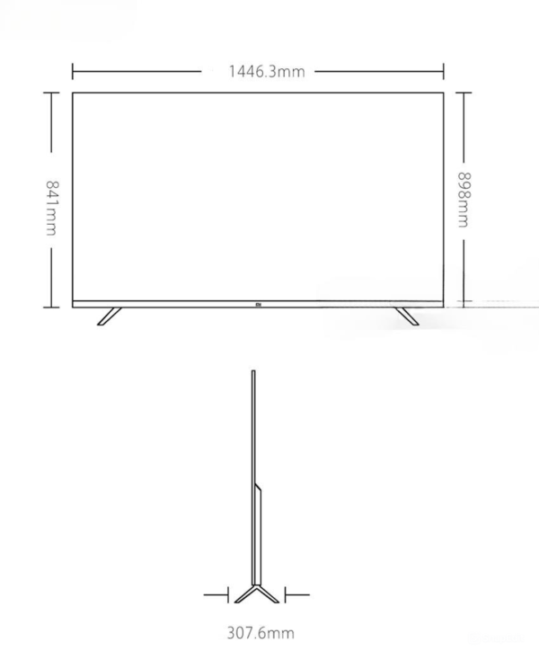 Tivi Xiaomi TV5 65 inch – Siêu mỏng, hỗ trợ 8K, âm thanh giải mã kép - Hình ảnh 2